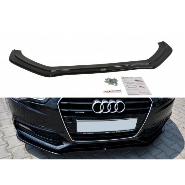 Maxton Design splitter V.2 pod originálny predný nárazník Audi A5 S-line facelift (2011-2015)
