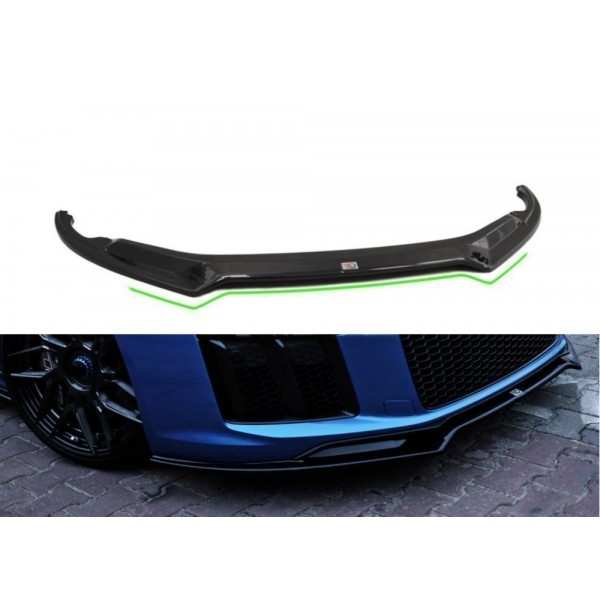 Maxton Design splitter V.2 pod originálny predný nárazník Audi R8 II (2015-)