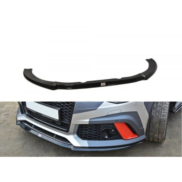 Maxton Design splitter V.2 pod originálny predný nárazník Audi RS6 (C7) roky 2013