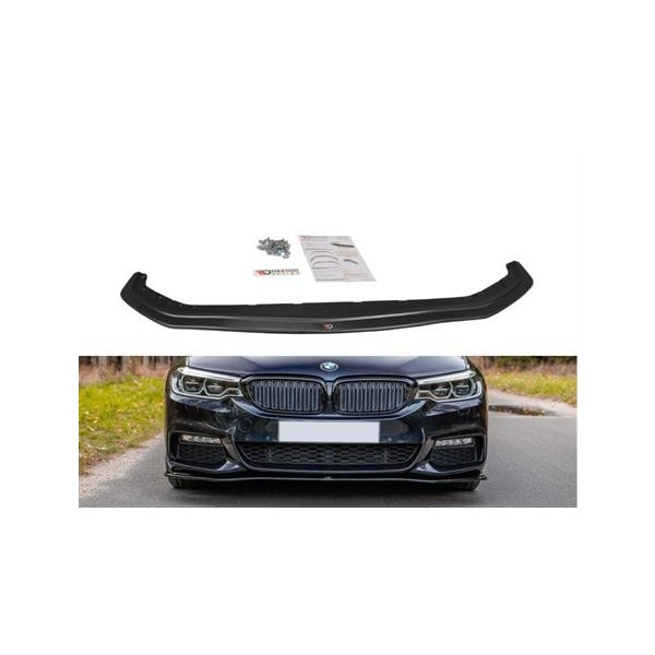 Maxton Design splitter V.2 pod originálny predný nárazník BMW radu 5 (G30 / G31) M-pack (2017-)
