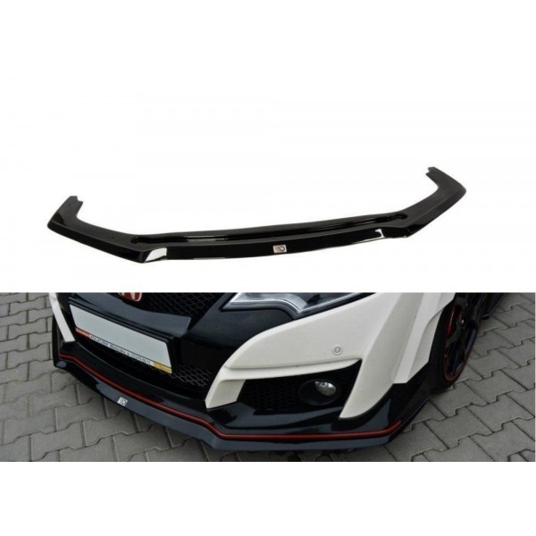 Maxton Design splitter V.2 pod originálny predný nárazník Honda Civic IX Type R (2015-)