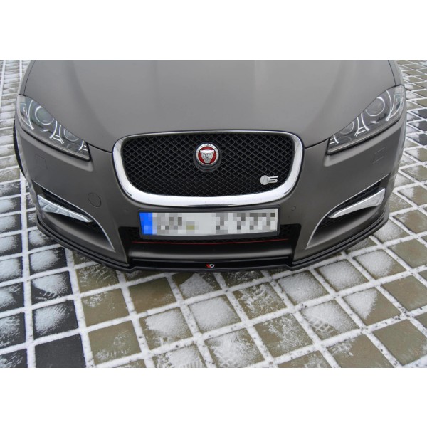 Maxton Design splitter pod originálny predný nárazník Jaguar XF (X250) Sportbrake S-pack (2012-2015)