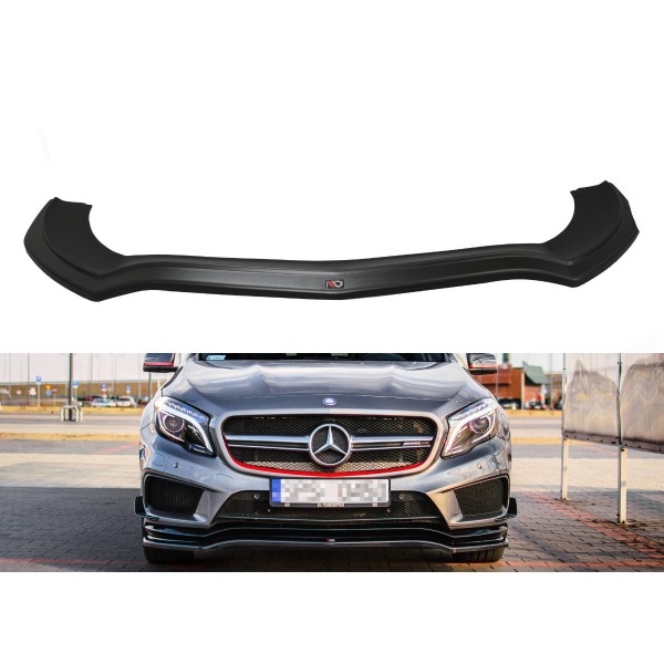 Maxton Design splitter pod originálny predný nárazník Mercedes-Benz GLA 45 AMG (X156) predfacelift (2014-2017)