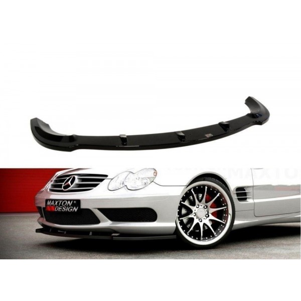Maxton Design splitter pod originálny predný nárazník Mercedes-Benz SL (R230) AMG predfacelift (2001-2006)