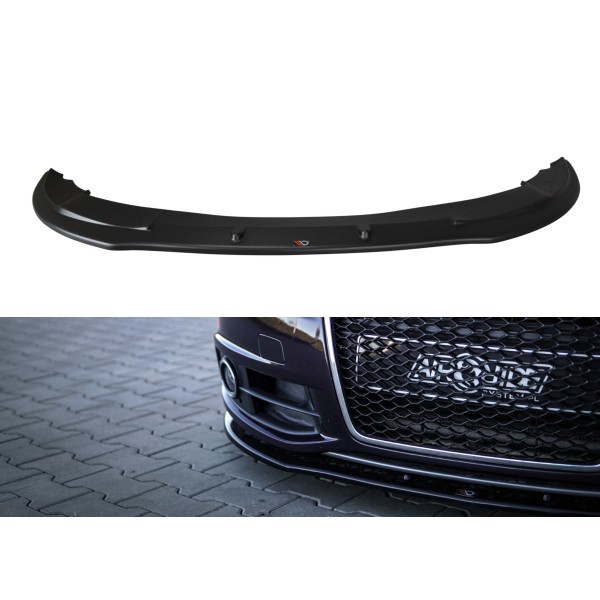 Maxton Design splitter pod originálny predný nárazník pre Audi A6 (C6) S-line FL (2008-2011)