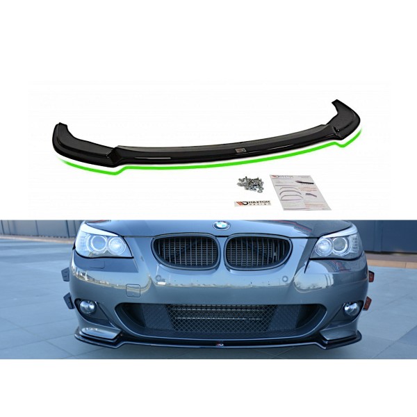 Maxton Design splitter pod originálny predný nárazník pre BMW radu 5 (E60 / E61) M-pack (2003-2010)