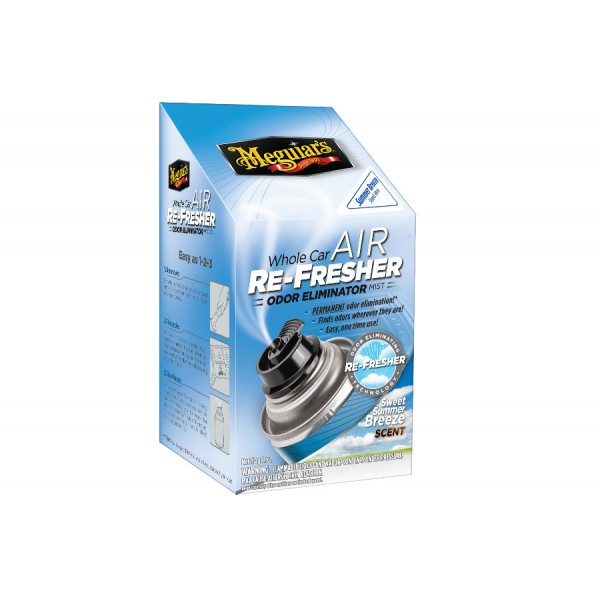 Meguiar 's Air Re-Fresher Odor Eliminator - Summer Breeze Scent - čistič klimatizácia + pohlcovač pa