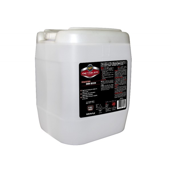 Meguiar 's Professional Wheel & Paint IRON decon - pH neutrálny čistič diskov s přebarvováním do červena + chemická dekontaminácia karosérie, 18,93 l