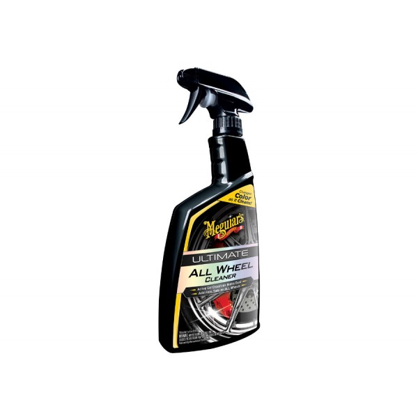 Meguiar 's Ultimate All Wheel Cleaner - náš najúčinnejší, pH neutrálne čistič na kolesá s přebarvováním do červena, 709 ml
