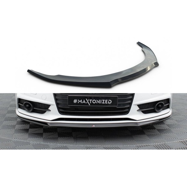 Maxton spojler pod originálny predný nárazník pre Audi A7 S-Line, rok výroby od 2014