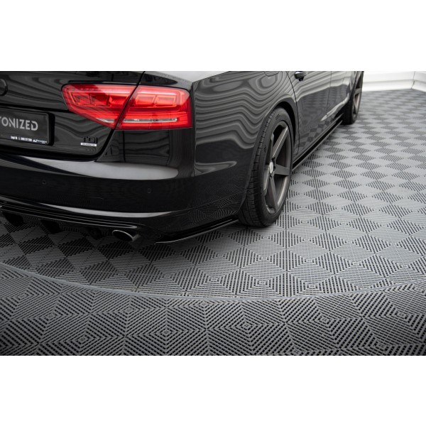 Maxton Design bočné splittery zadného nárazníka pre Audi A8 (D4) 2009-2013