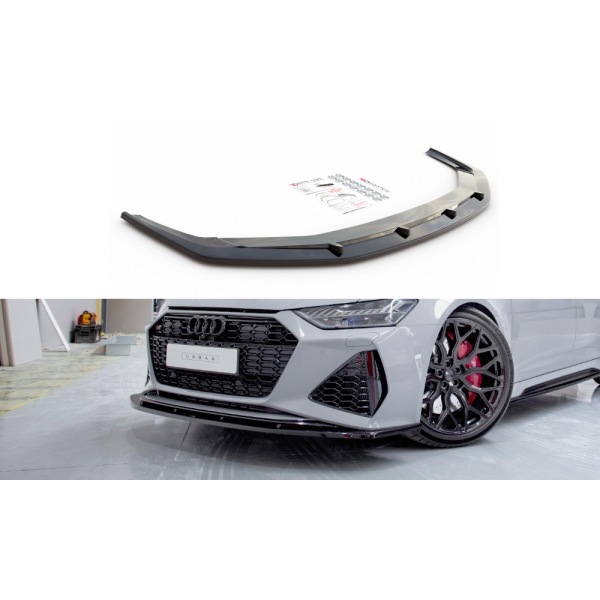 Audi RS6 C8, spojler pod predný nárazník ver.2, Maxton design