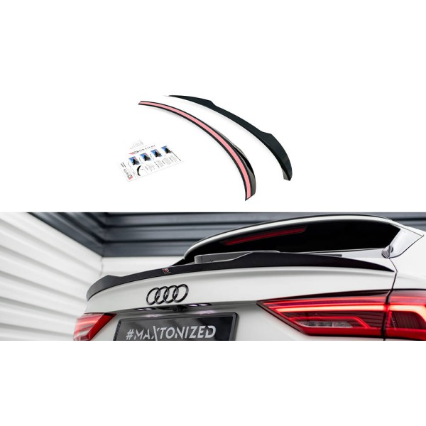 Audi RSQ3/Q3 F3 Sportback S-Line 2019-, predĺženie spojleru, Maxton Design