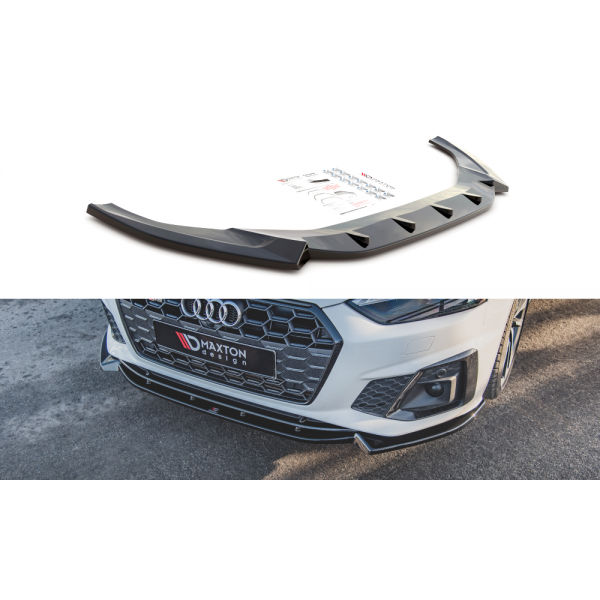 Audi A5 S5 / RS5 / S5 / F5 FL, spoiler pod predný nárazník ver.2, Maxton Design