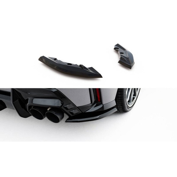 BMW radu 1 F70 M135i, bočné difúzory pod zadný nárazník ver.1, Maxton Design