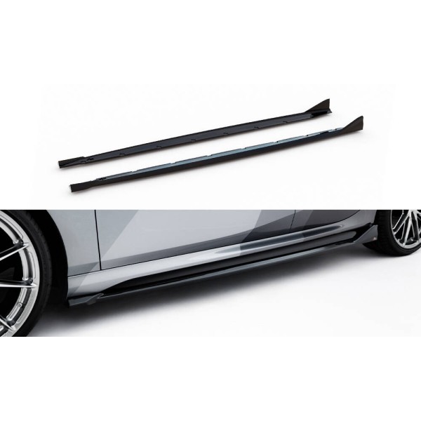 BMW radu 1 F70 M-Pack, difúzory pod bočné prahy ver.2, Maxton Design