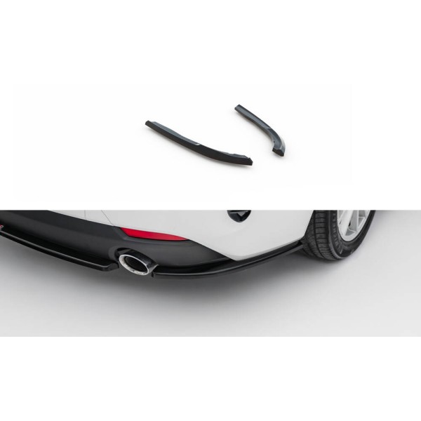 BMW rad 4 G22/G23 vrátane FACELIFT, bočné difúzory pod zadný nárazník, Maxton design