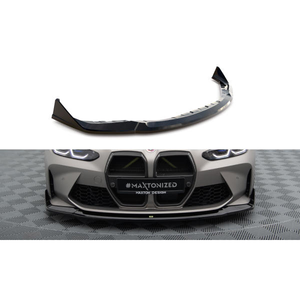 BMW rad M4 G82, spojler pod predný nárazník v.4 csl look, Maxton Design