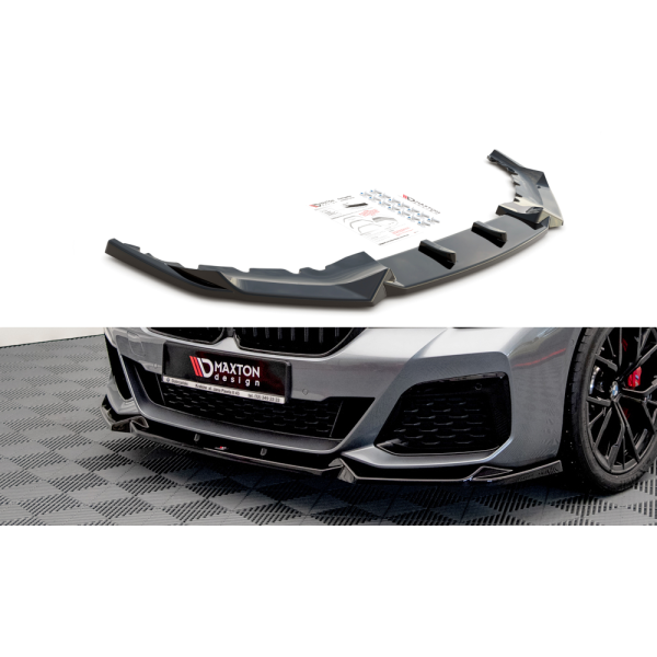 BMW radu G30 M-Packet Facelift, spojler pod predný nárazník, Maxton Design
