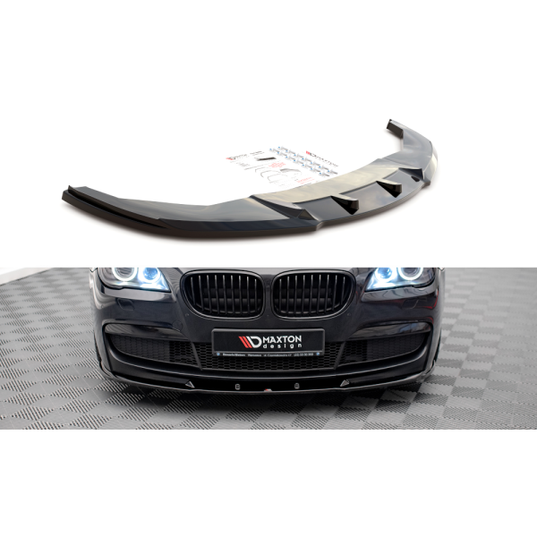 BMW rad 7 F01 M-Packet, spojler pod predný nárazník ver.2, Maxton design