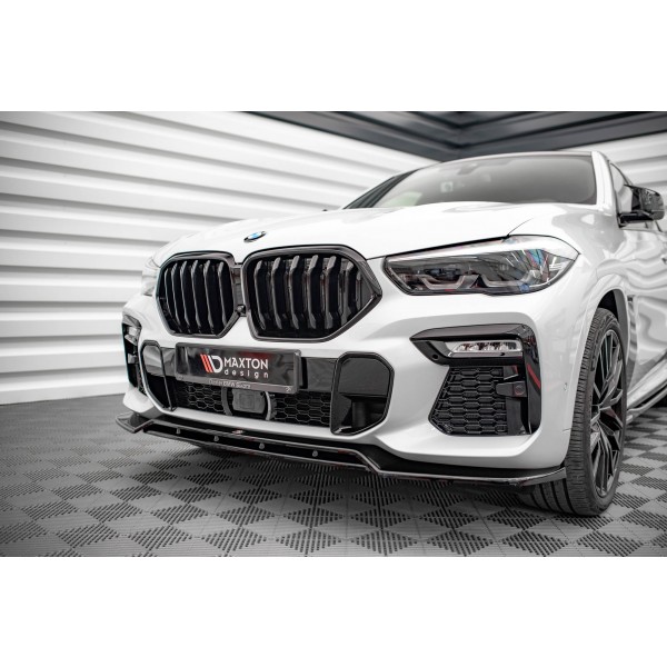 BMW X6 G06/M-Pack, spojler pod predný nárazník ver.2, Maxton design