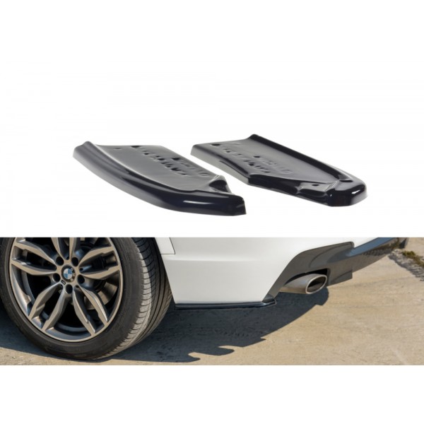 Maxton Design bočné splittery zadného nárazníka pre BMW X3 (F25) M-pack facelift (2014-2017)