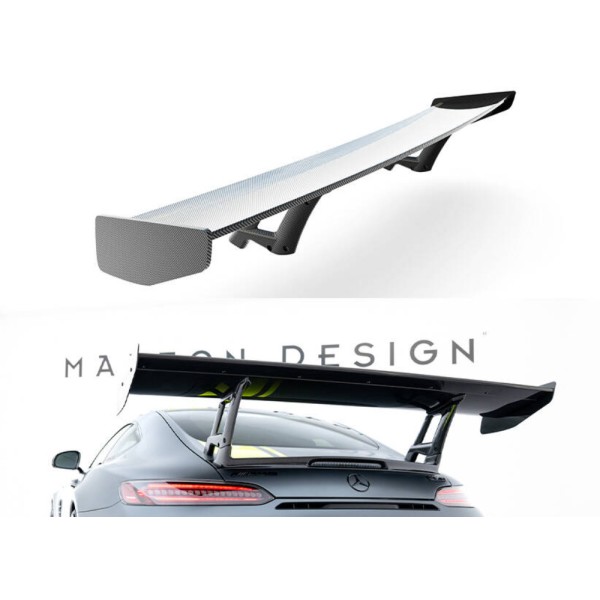 Mercedes AMG GTR C190 Facelift, karbónové zadné krídlo, Maxton Design Carbon Division