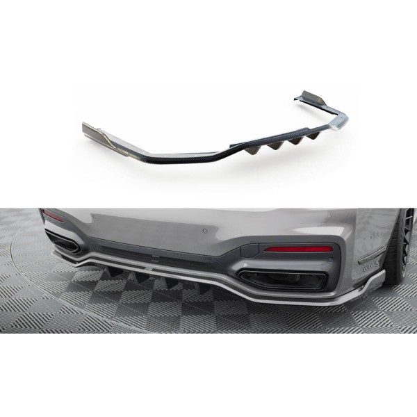 BMW rad 7 G11 Facelift M-Pack, karbonový spoiler pod zadný nárazník, Maxton Design