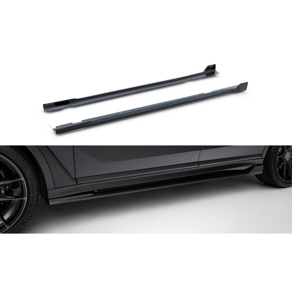BMW X7 G07 Facelift M-Pack, difúzory pod bočné prahy, Maxton Design