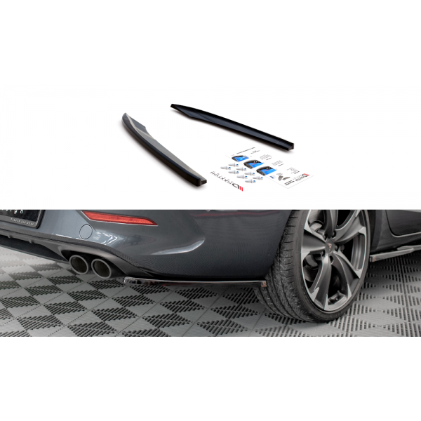 Cupra Leon ST Mk1, bočné difúzory pod zadný nárazník, Maxton design