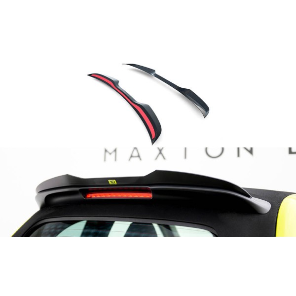 Abarth 500E, predĺženie spojleru, Maxton Design