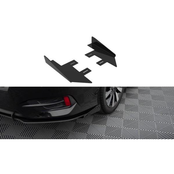 Honda Civic Mk10, krídelká bočných difúzorov zad. nárazníka, Maxton Design