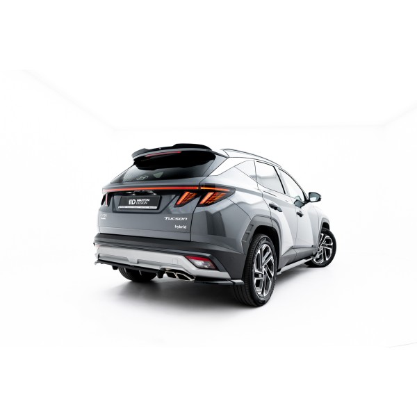 Hyundai Tucson Mk4 Facelift, spojler pod zadný nárazník s rebrovaním, Maxton design
