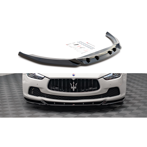 Maserati Ghibli Mk3, spojler pod predný nárazník, Maxton Design