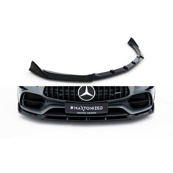 Mercedes AMG GT C C190 Facelift, spojler pod predný nárazník, Maxton Design