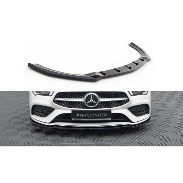 Mercedes CLA C118/X118 AMG-Line, spojler pod predný nárazník v1, Maxton Design