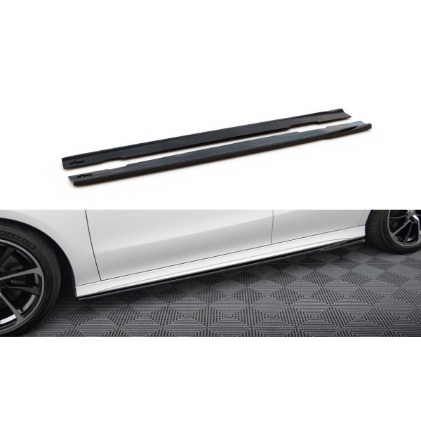 Mercedes CLA C118/X118 AMG-Line, difúzory pod bočné prahy, Maxton Design
