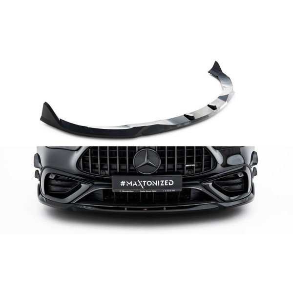 Mercedes CLE C236 53 AMG, spojler pod predný nárazník v.2, Maxton design
