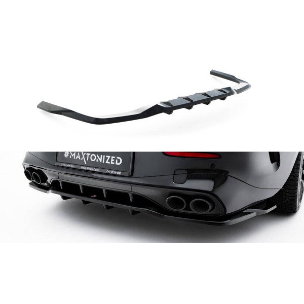 Mercedes CLE C236 53 AMG, spojler pod zadný nárazník s rebrovaním, Maxton design