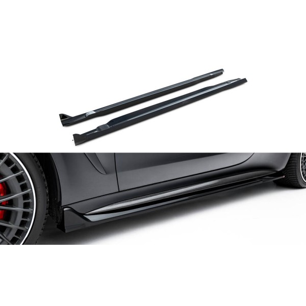 Mercedes CLE C236 53 AMG, difúzory pod bočné prahy, Maxton design