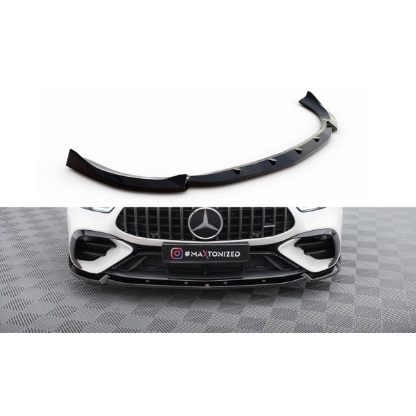 Mercedes AMG GT 4 - Door Coupe GT 43 - V8 Styling Package, spojler pod predný nárazník ver.2, Maxton Design