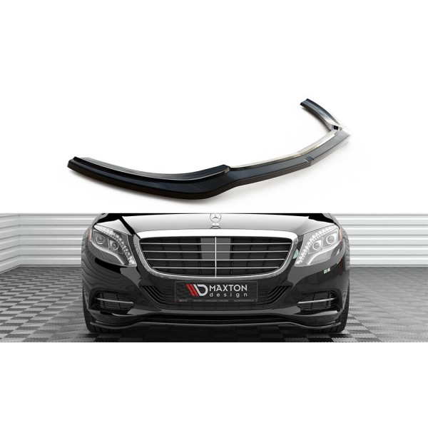 Mercedes trieda S W222 Standard, spojler pod predný nárazník, Maxton design