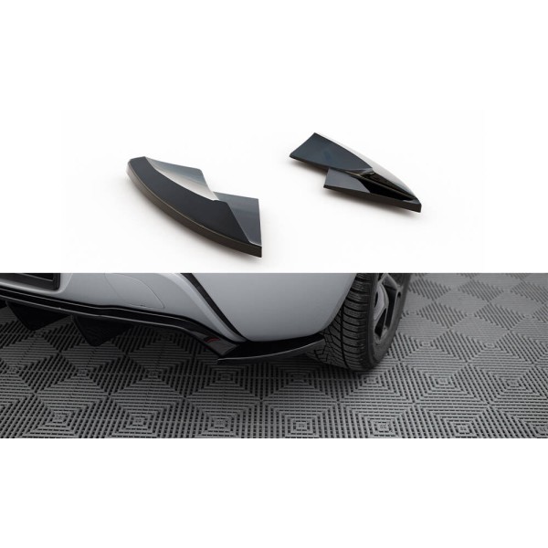 Opel Astra OPC J (Mk3), bočné difúzory pod zadný nárazník ver.2, Maxton design