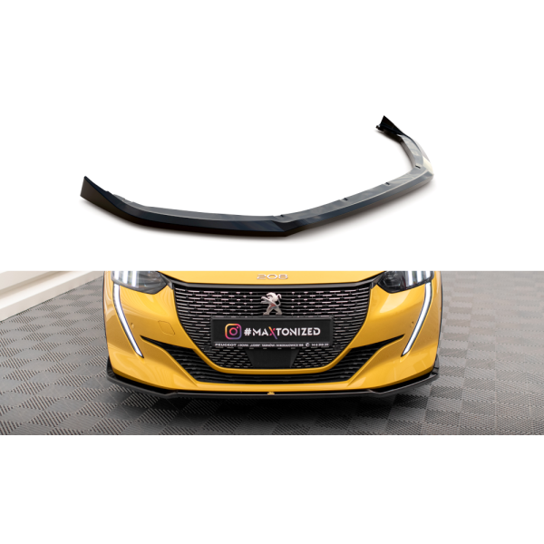 Peugeot 208 GT Mk2, spojler pod predný nárazník ver.2, Maxton design