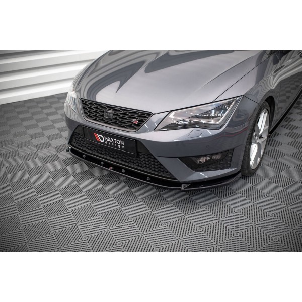 Seat Leon FR Mk3, spojler pod predný nárazník, Maxton design