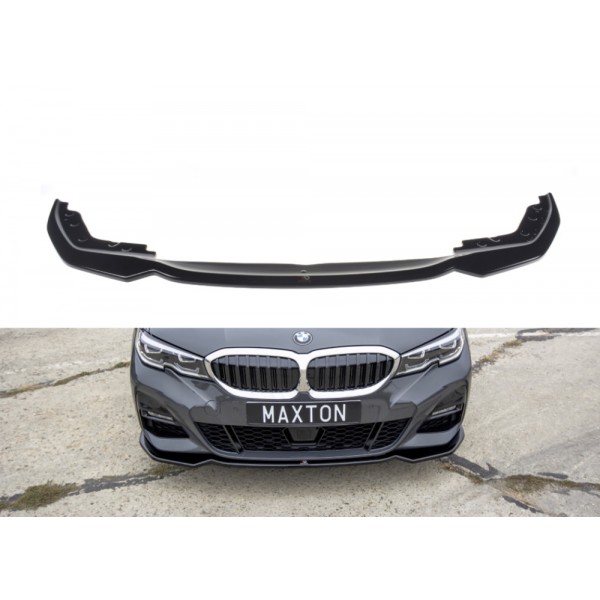 Maxton Design splitter V.2 pod originálny predný nárazník BMW 3 (G20) M-pack (2019-)