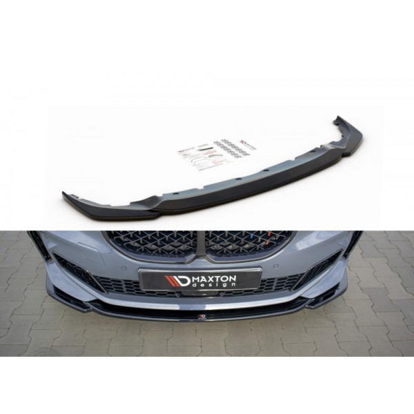 Maxton Design splitter V.3 pod originálny predný nárazník BMW radu 1 (F40) M-pack / M135 (2019-)