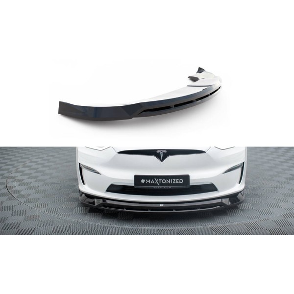 Tesla Model X Mk1 Facelift, spojler pod predný nárazník, Maxton Design