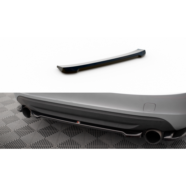 Volvo S60 Mk2 R-Design, stredový spojler pod zadný nárazník, Maxton design