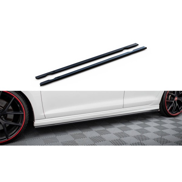 Volkswagen Golf R Mk7, difúzory pod bočné prahy v.3, Maxton design